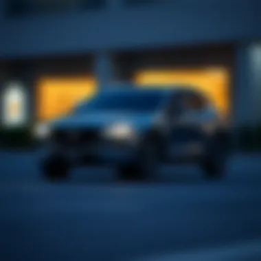 Comparison chart with competitors in the SUV market