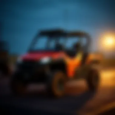 Enhanced UTV Performance with Radios An integrated UTV showcasing enhanced performance with advanced radio technologies