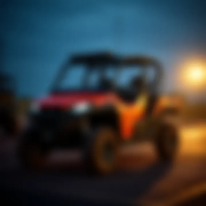 Enhanced UTV Performance with Radios An integrated UTV showcasing enhanced performance with advanced radio technologies