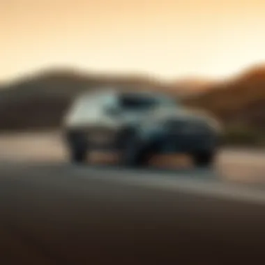 Dynamic performance capture of the 2022 Mercedes-Benz GLS450 in action on the road