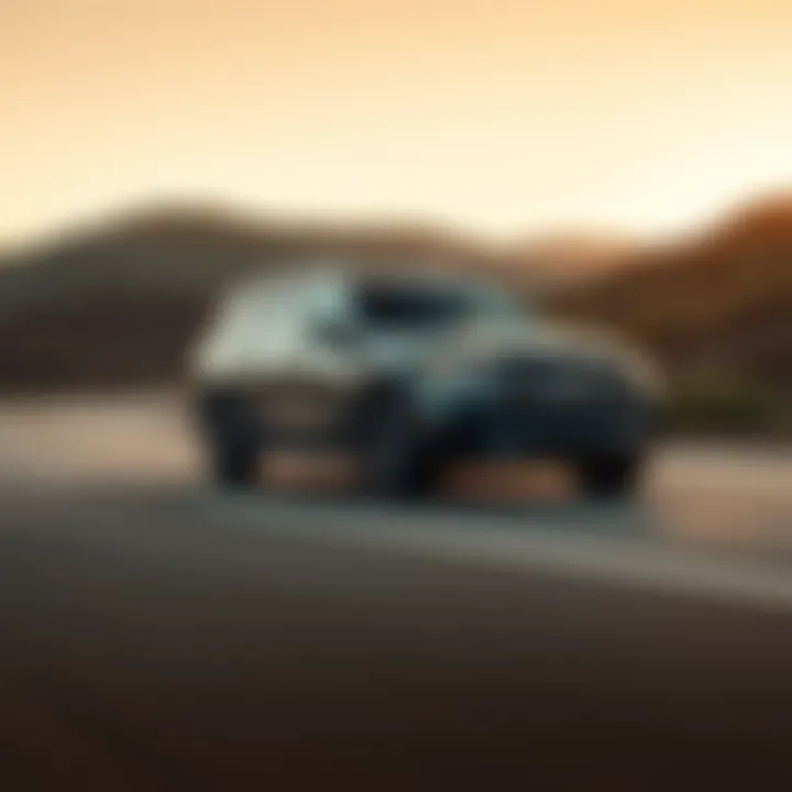 Dynamic performance capture of the 2022 Mercedes-Benz GLS450 in action on the road