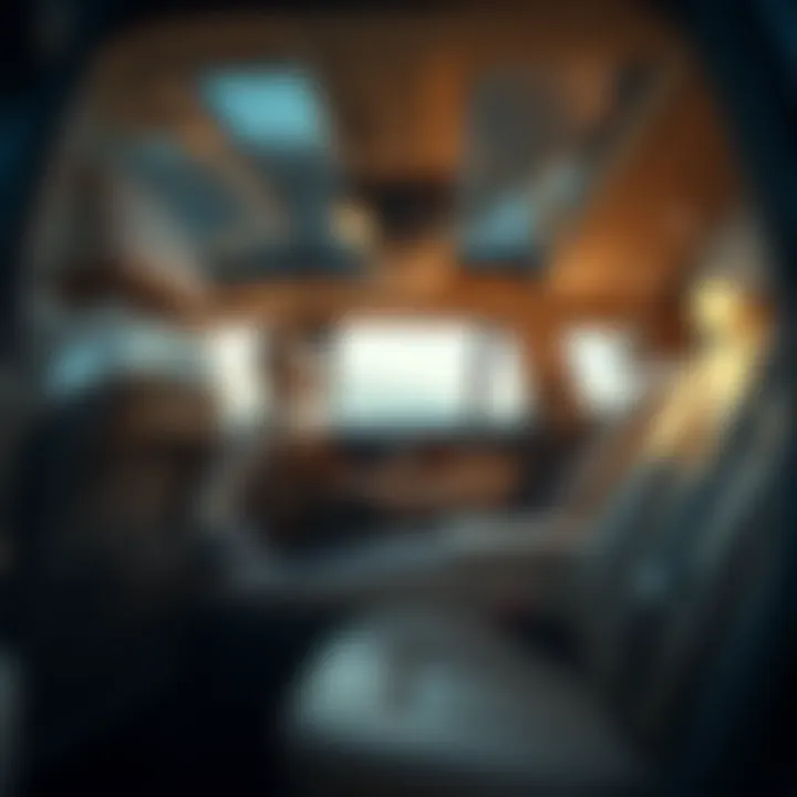 Luxurious interior of the 2022 GLS450 highlighting premium materials and advanced technology