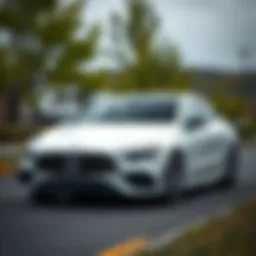 2021 AMG A35 4MATIC Sedan exterior view