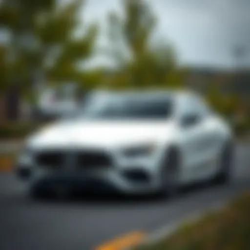 Sleek Exterior Design of the AMG A35 4MATIC Sedan 2021 AMG A35 4MATIC Sedan exterior view