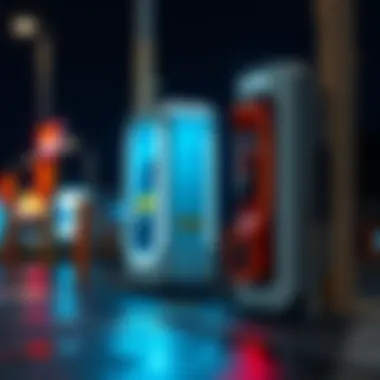 High-efficiency DC Fast Charging station with advanced technology