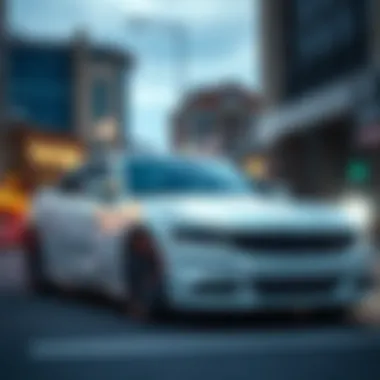 Dodge Charger: A Fusion of Style and Performance Dodge Charger in a dynamic urban setting