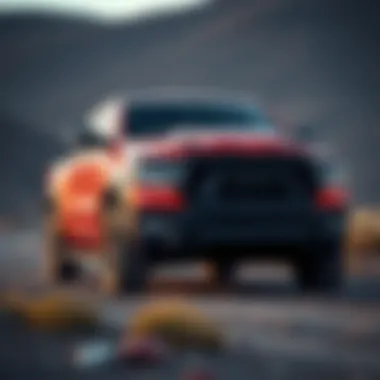 Comparative Analysis of Dodge Rebel and Rivals Comparison chart between Dodge Rebel and rival pickup models