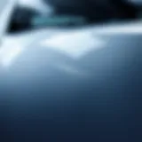 Understanding Car Scratches Close-up view of a car scratch on a paint surface