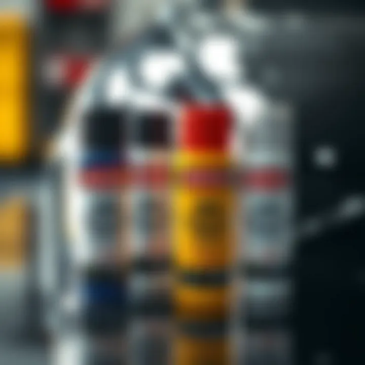 Choosing the Right Touch-Up Paint Selection of touch-up paint products