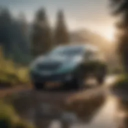 Honda CR-V Hybrid in a natural setting