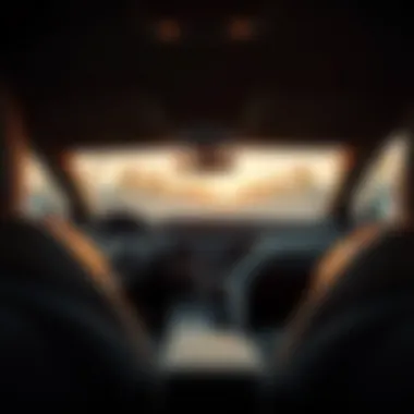 Interior of the 2023 Camry highlighting the advanced technology features