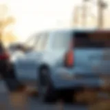 Elegant exterior design of Escalade Hybrid