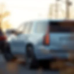 Elegant exterior design of Escalade Hybrid