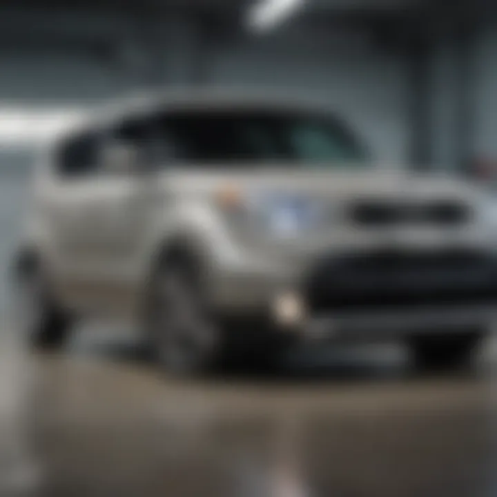 Local dealership showcasing various Kia Soul models available for purchase