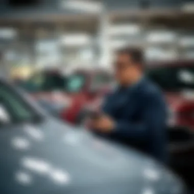 Expert Guidance for Buyers A knowledgeable staff member providing insights to a buyer