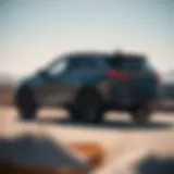 Side view of the 2022 Acura MDX showcasing its sleek design.