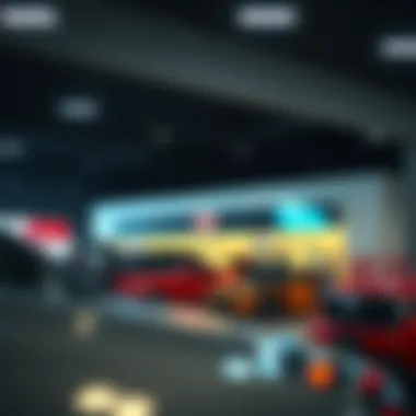 Customer service area with staff assisting clients