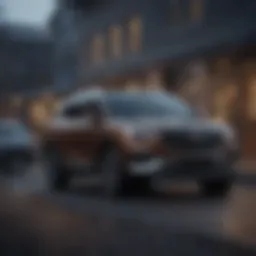 Buick SUV model lineup showcasing various designs and features