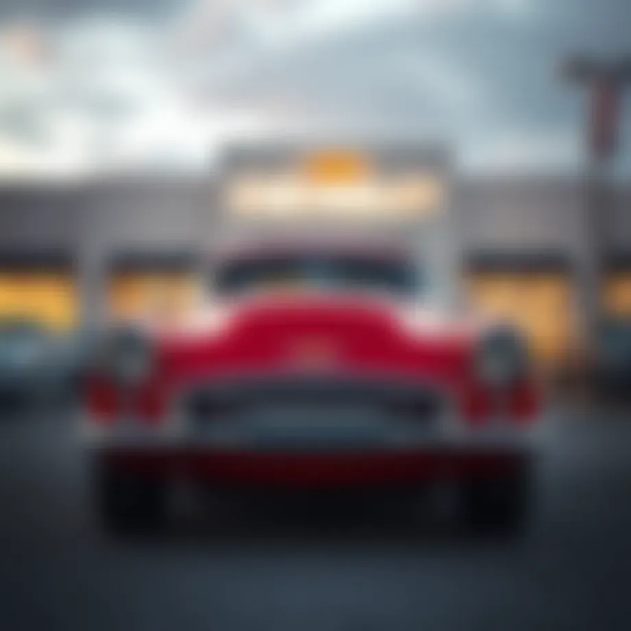 Historic Chevrolet dealership in Waldorf