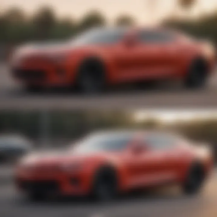 Comparison of Chevy Camaro with rival sports cars