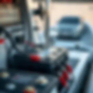 Proper Maintenance of Marine Battery Setup A well-maintained marine battery setup on a boat