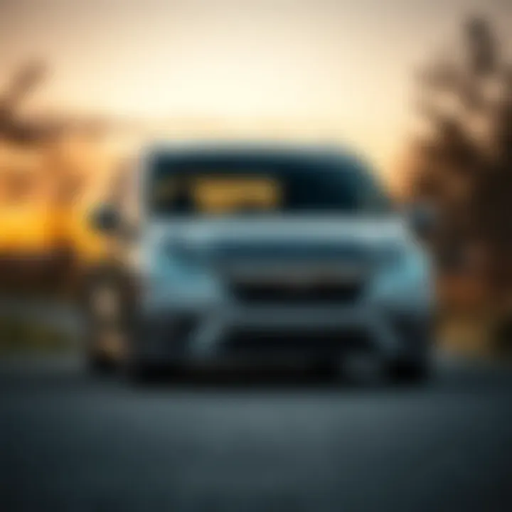 Stylish Design of Honda Odyssey in Minneapolis Honda Odyssey parked in a scenic Minneapolis location highlighting its design