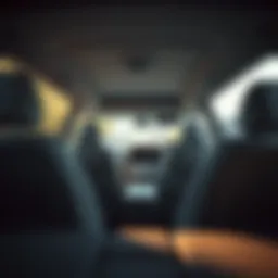 Interior view showcasing spacious seating and modern dashboard of Honda Odyssey