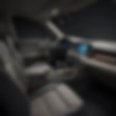 Interior of the Hyundai Palisade featuring advanced technology