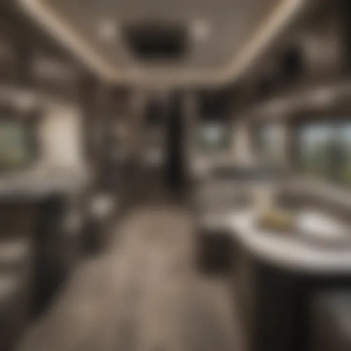 Interior layout of the 2021 Keystone RV Hideout 272BH highlighting spaciousness