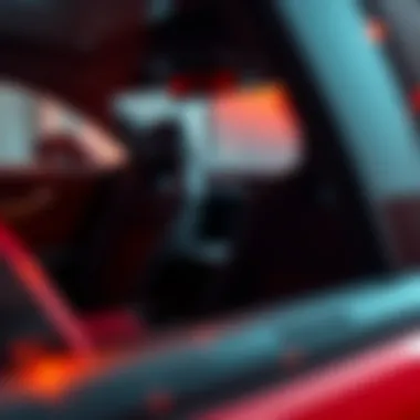 Lexus Interior Features Interior view of a Lexus showcasing premium features and comfort