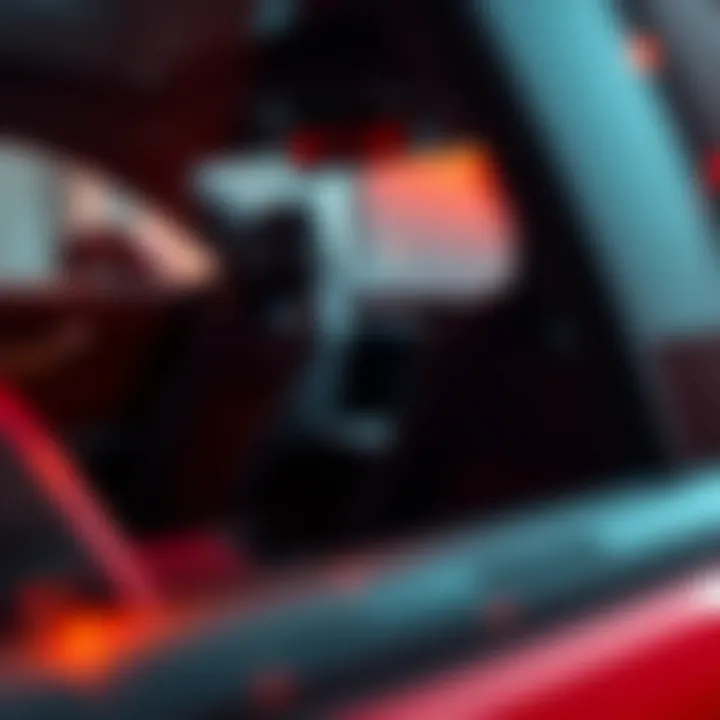 Lexus Interior Features Interior view of a Lexus showcasing premium features and comfort