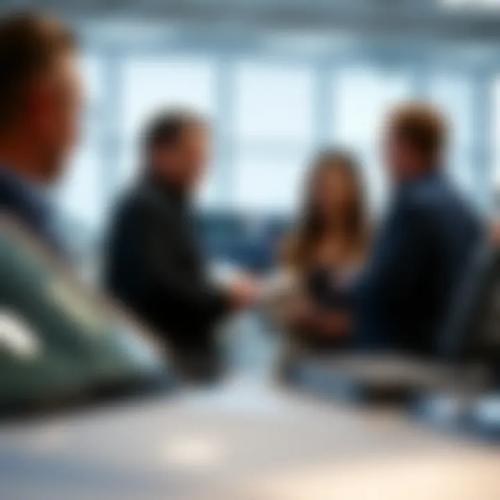 Customer service experience at a Mazda dealership in Chesterfield Customer interacting with a Mazda representative