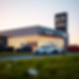 Mazda dealership exterior in Chesterfield