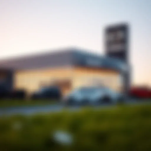 Mazda dealership exterior in Chesterfield