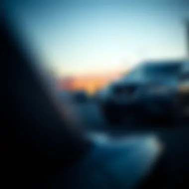 Nissan vehicle on a test drive
