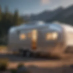 A modern camper showcasing its innovative design and features.