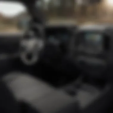 Chevrolet Silverado Crew Cab Interior Chevrolet Silverado Crew Cab showcasing spacious interior