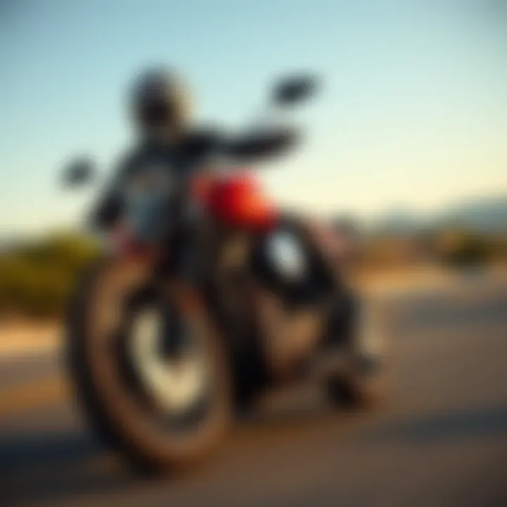 2013 Harley Sportster 883 on open road