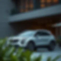 Elegant exterior design of the 2018 Cadillac Crossover