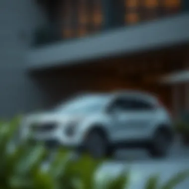 Elegant exterior design of the 2018 Cadillac Crossover