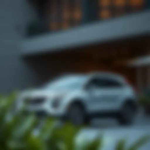 Stylish and Sophisticated Exterior of the Cadillac Crossover Elegant exterior design of the 2018 Cadillac Crossover