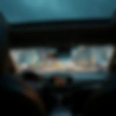 Interior Dashboard of 2019 Chevrolet Cruze Diesel Sedan Interior view showcasing the modern dashboard and infotainment system