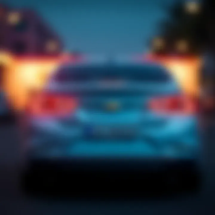 Rear Design of 2019 Chevrolet Cruze Diesel Sedan Rear view highlighting the sleek design and taillights