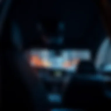 Interior Technology Features Interior showcasing advanced technology features of the 2019 Hyundai Tucson Ultimate