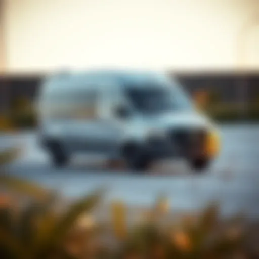 Sleek Exterior Design of the 2020 Mercedes Sprinter Van Exterior view showcasing the modern design of the 2020 Mercedes Sprinter Van