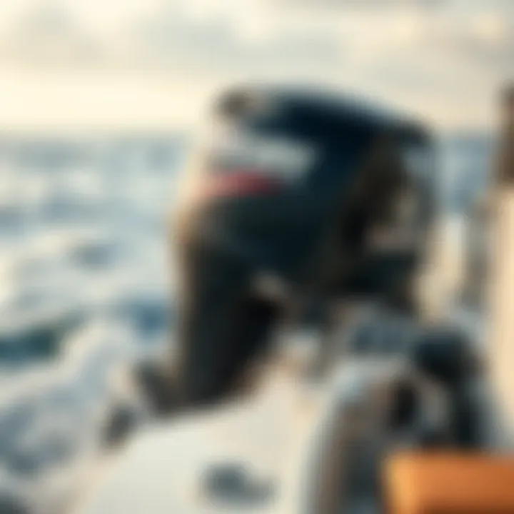 Practical Applications of the 8 Horsepower Outboard Motor 8 horsepower outboard motor in action on a boat