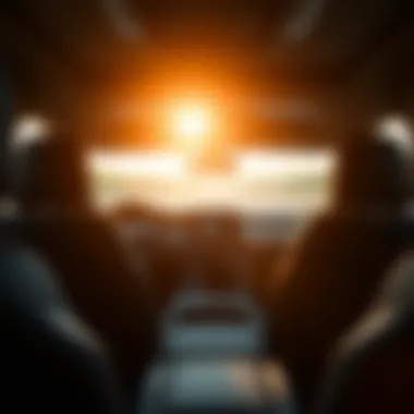 Innovative Interior Technology in Third-Row SUVs Interior showcasing advanced technology in a third-row SUV