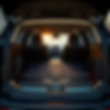 Versatile Cargo Space in Third-Row SUVs Versatile cargo space in a third-row SUV