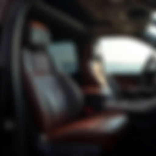 Luxurious Seating in the New GMC Truck Luxurious seating with advanced upholstery