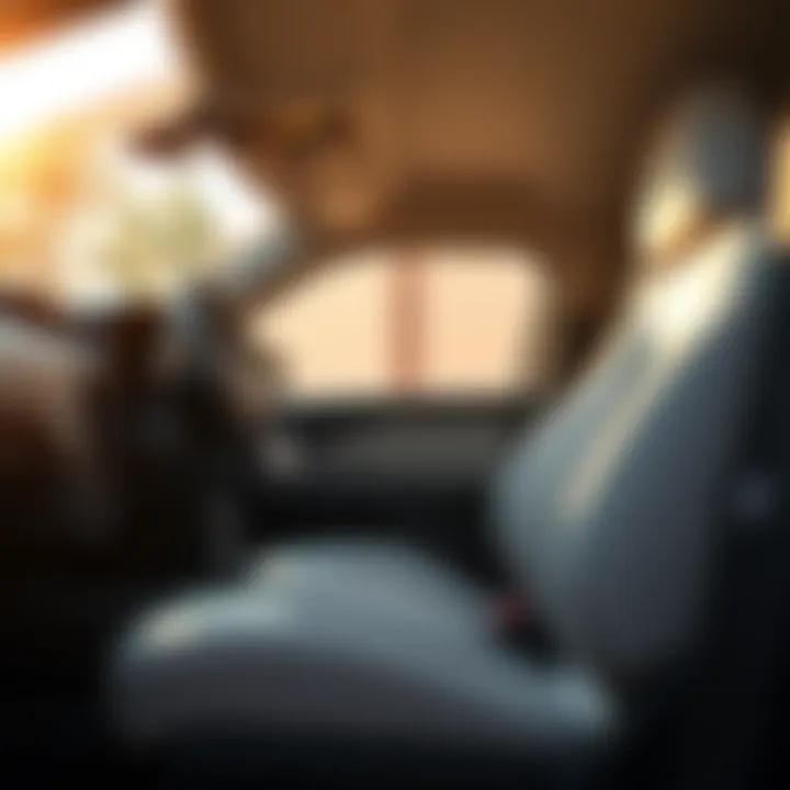 Modern Interior Features of the Kia Soul Interior view of the Kia Soul highlighting its modern features